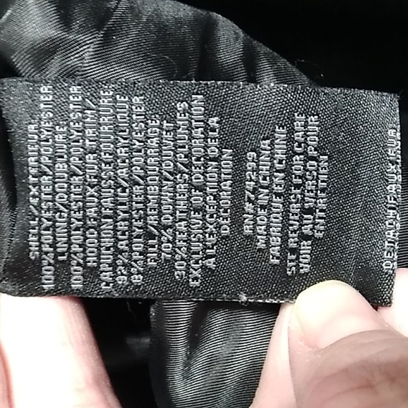 Steven By Steve Madden Coat W Faux Fur Removable Hood Sz.M Like New - Picture 13 of 16